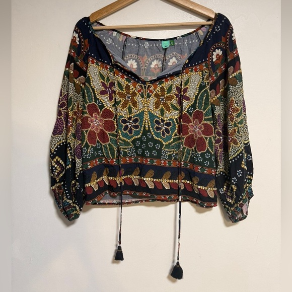 FARM Rio Boho Floral Two-Piece Set – Size P (S) - Picture 2 of 16